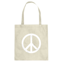 Peace Cotton Canvas Tote Bag