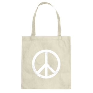 Peace Cotton Canvas Tote Bag