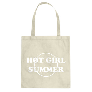 Hot Girl Summer Cotton Canvas Tote Bag