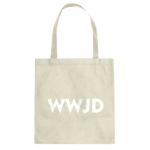 WWJD Cotton Canvas Tote Bag