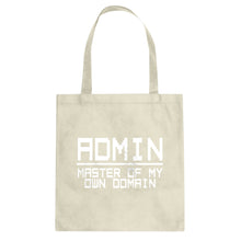 Tote Admin Master of my Domain Canvas Tote Bag