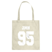 Jimin 95 Cotton Canvas Tote Bag
