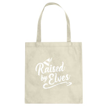 Raised by Elves Cotton Canvas Tote Bag