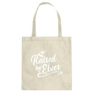 Raised by Elves Cotton Canvas Tote Bag