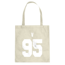 V 95 Cotton Canvas Tote Bag