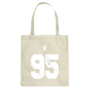 V 95 Cotton Canvas Tote Bag