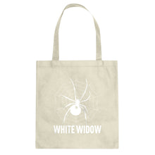 Tote White Widow Canvas Tote Bag