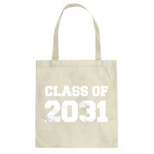 Class of 2031 Cotton Canvas Tote Bag