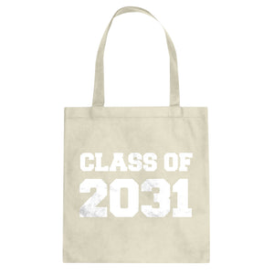 Class of 2031 Cotton Canvas Tote Bag