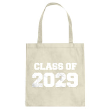 Class of 2029 Cotton Canvas Tote Bag