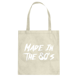 Tote Made in the 80s Canvas Tote Bag