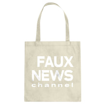 Tote Faux News Canvas Tote Bag