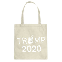 Trump 2020 Juice Box Cotton Canvas Tote Bag