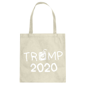 Trump 2020 Juice Box Cotton Canvas Tote Bag