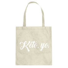 Tote Keto, Yo Canvas Tote Bag