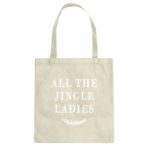 All the Jingle Ladies Cotton Canvas Tote Bag