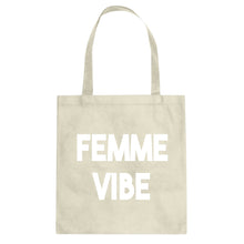 Tote Femme Vibe LGBTQ Canvas Tote Bag