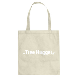 Tree Hugger Cotton Canvas Tote Bag