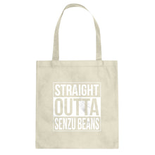 Straight Outta Senzu Beans Cotton Canvas Tote Bag