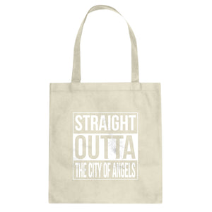Straight Outta The City of Angels Cotton Canvas Tote Bag