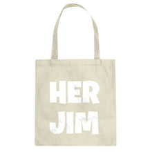 Her Jim Cotton Canvas Tote Bag