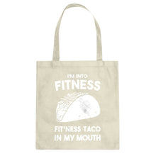 Tote Fitness Taco Canvas Tote Bag