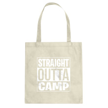 Straight Outta Camp Cotton Canvas Tote Bag