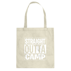 Straight Outta Camp Cotton Canvas Tote Bag