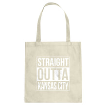 Straight Outta Kansas City Cotton Canvas Tote Bag