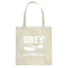Obey La Chancla Cotton Canvas Tote Bag