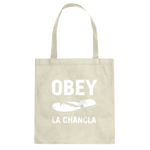 Obey La Chancla Cotton Canvas Tote Bag