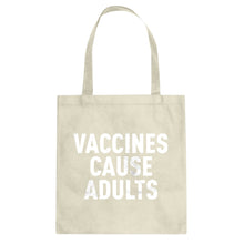 Tote Vaccines Cause Adults Canvas Tote Bag