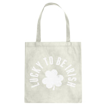 Tote Lucky to be Irish Canvas Tote Bag