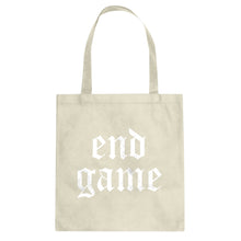 End Game Cotton Canvas Tote Bag