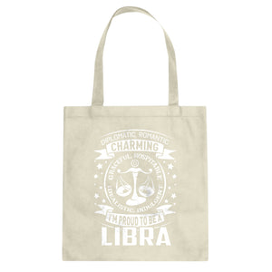 Tote Libra Astrology Zodiac Sign Canvas Tote Bag