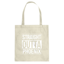 Straight Outta Phoenix Cotton Canvas Tote Bag