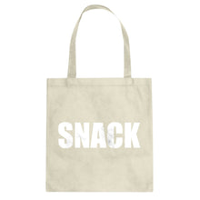 Tote Snack Canvas Tote Bag
