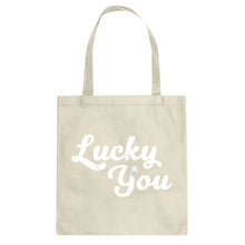 Lucky You Cotton Canvas Tote Bag