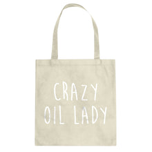 Tote Crazy Oil Lady Canvas Tote Bag