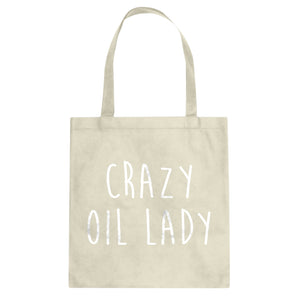 Tote Crazy Oil Lady Canvas Tote Bag