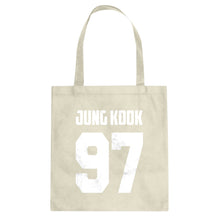 Jung Kook 97 Cotton Canvas Tote Bag