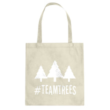 TEAM TREES Cotton Canvas Tote Bag