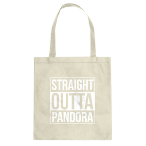Tote Straight Outta Pandora Canvas Tote Bag