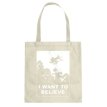 I Want to Believe Wizard Cotton Canvas Tote Bag