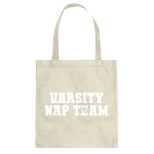 Tote Varsity Nap Team Canvas Tote Bag