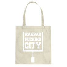 Kansas Fucking City Cotton Canvas Tote Bag