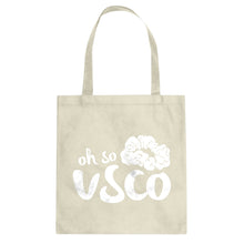Oh So VSCO Cotton Canvas Tote Bag