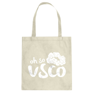 Oh So VSCO Cotton Canvas Tote Bag
