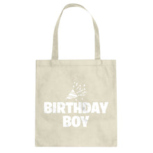 Birthday Boy Cotton Canvas Tote Bag