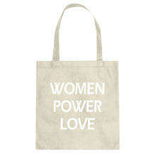 Tote Women Power Love  Canvas Tote Bag